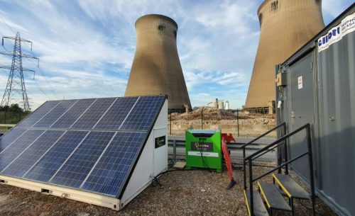 Sustainable generator at National Grid Ferrybridge Power Station